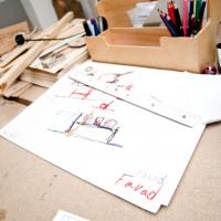 Kunst in der hauseigenen Werkstatt. Foto: Christopher Glanzl