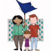 Illustration zum Schwarz-Blau Artikel, Copyright by Iris Donnert