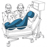 Illustration zur elitären Hochschule, Copyright by Lukas Spreitzer 