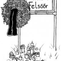 Illustration zum österreichischen Rechtsterrorismus, Copyright by Katharina Prazuch