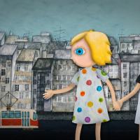 Film Still aus Mimi a Líza: Tety z pexesa / Mimi and Lisa: Twins from the Cards, Katarína Kerekesová, SK 2013