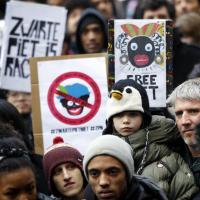 Protest gegen die Figur Zwarte Piet 2013. Foto: ANP