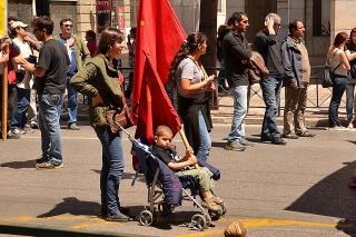 Von Kleinkindern bis zu Pensionist_innen sind alle Altersgruppen vertreten. Foto: Dieter Diskovic. Von Kleinkindern bis zu Pensionist_innen sind alle Altersgruppen vertreten. Foto: Dieter Diskovic.