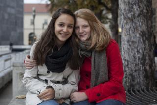 Claudia Wltavsky und Ella Gregori. Foto: Johanna Rauch