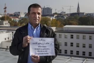 Hossain Mirzaie. Foto: Johanna Rauch