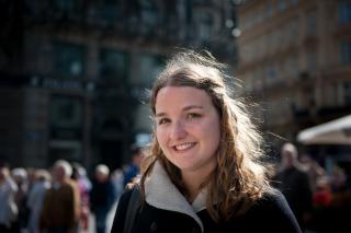 Louise Tersen (23), aus Paris, studiert BWL an der WU Wien. Foto: Luiza Puiu Louise Tersen (23), aus Paris, studiert BWL an der WU Wien. Foto: Luiza Puiu