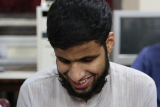 „Seit einigen Jahren haben auch sehbehinderte Menschen wie Moaz die Chance zu studieren.“ Foto: Dwin Mardigian