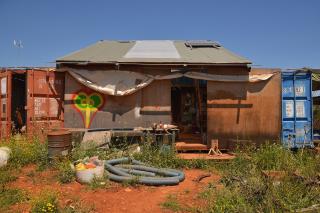 Eine Werkstätte. Eine Werkstätte.